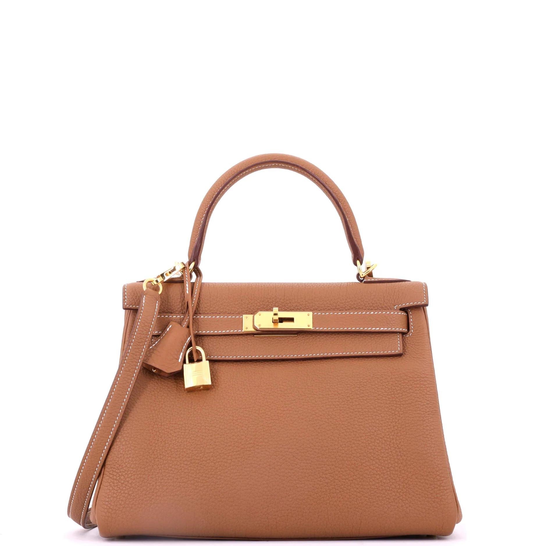 Kelly 28 leather crossbody bag