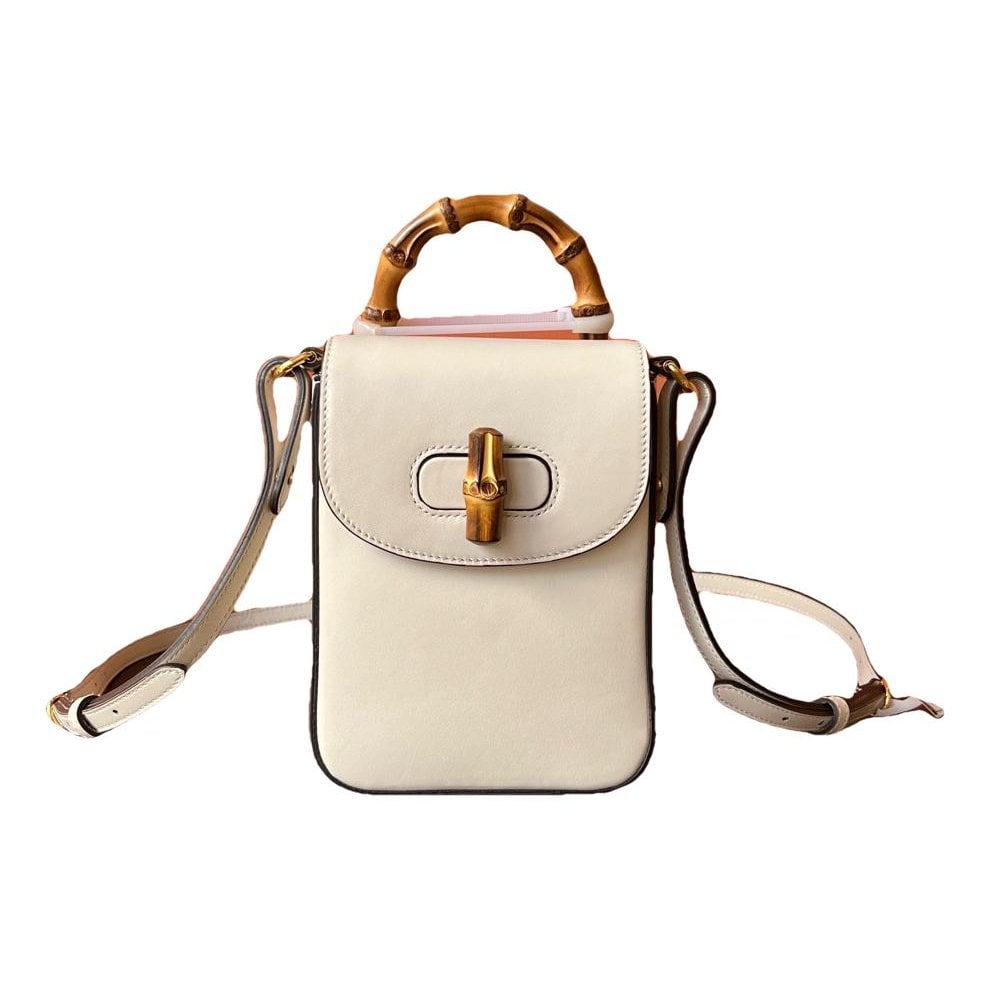 Leather handbag