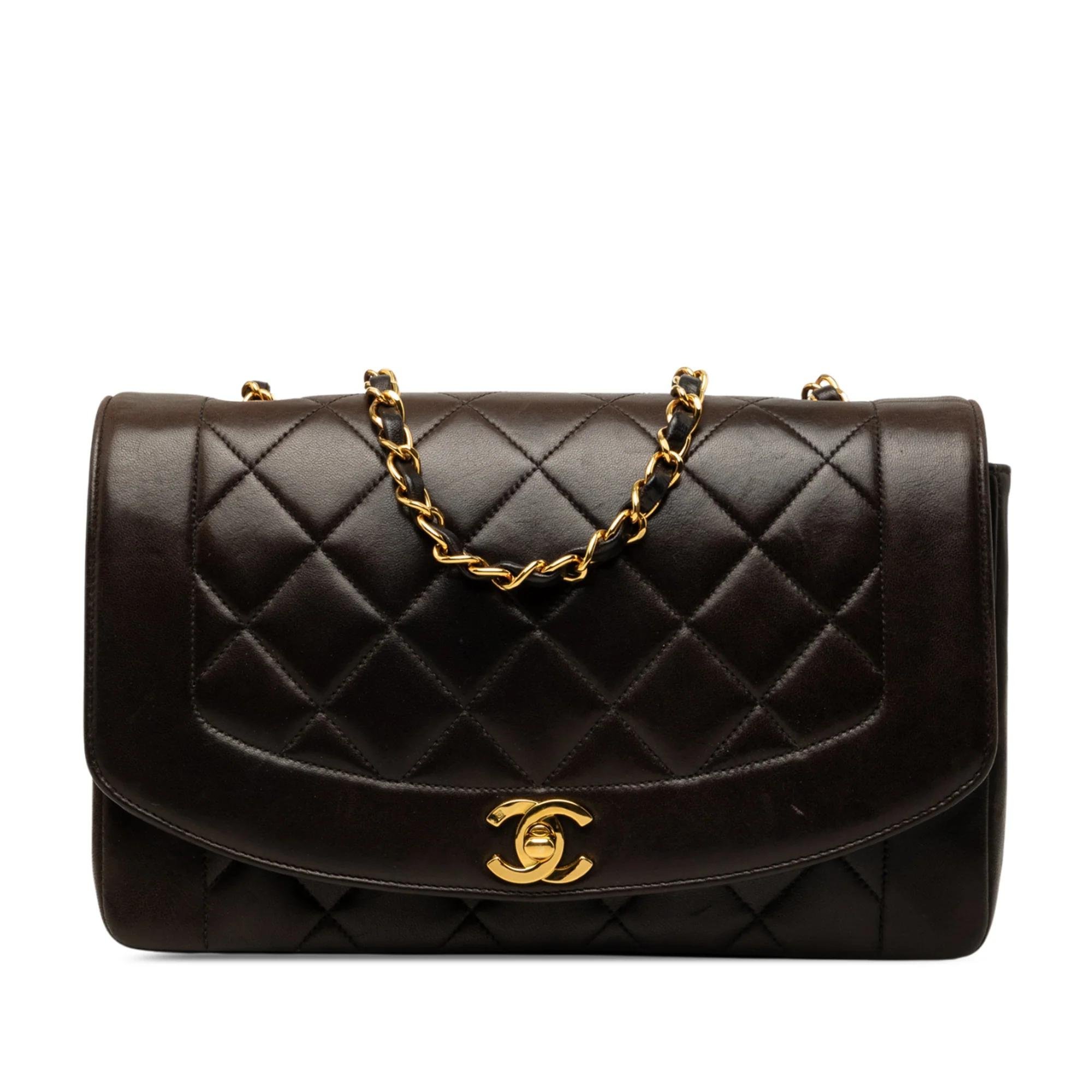 Diana leather handbag