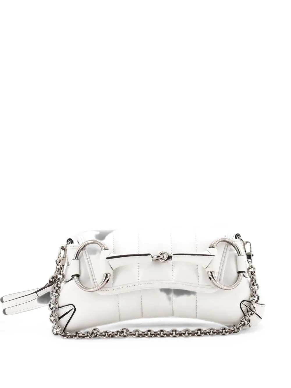 Horsebit Chain Vertical Quilted Leather Small shoulder bag