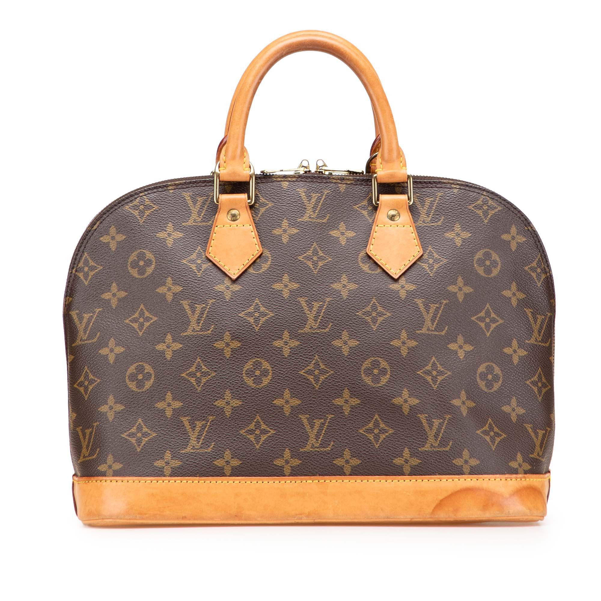 Alma leather handbag