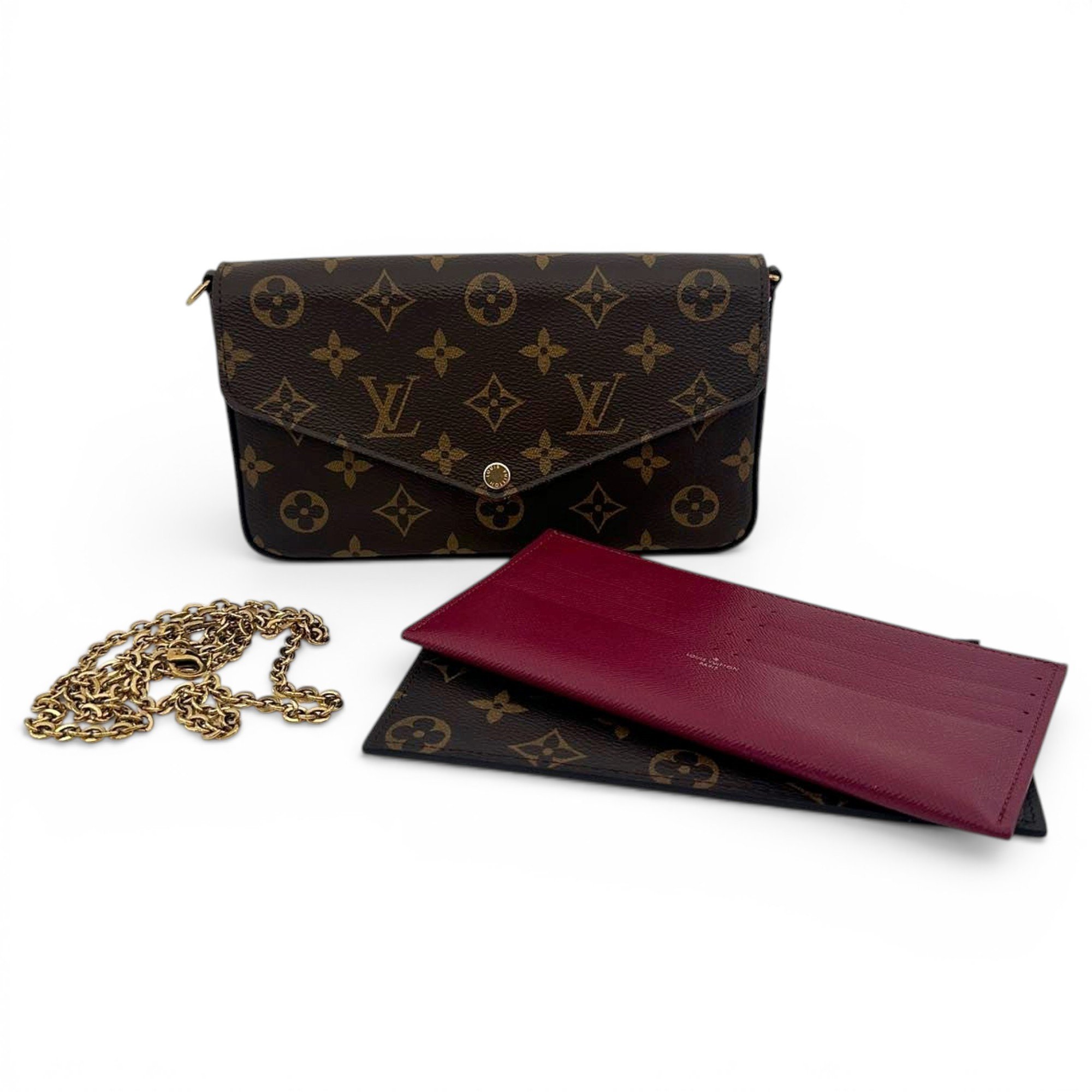 Félicie leather crossbody bag