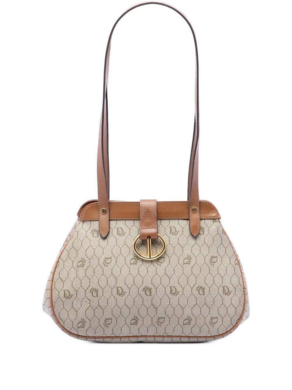 Dior 20th Century Honeycomb Coated Canvas shoulder bag