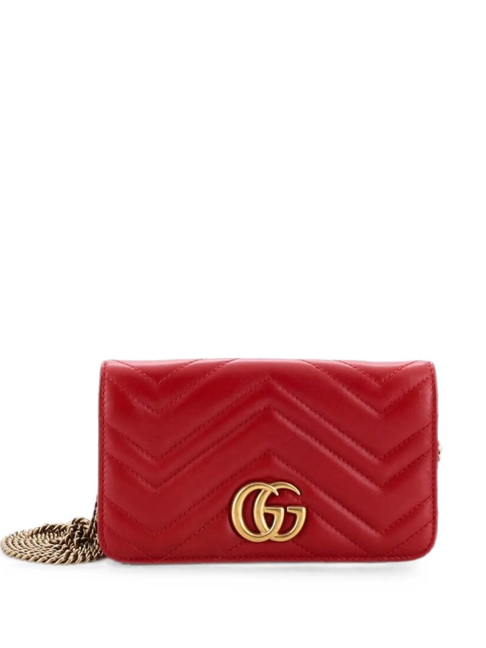GG Marmont Chain Flap Bag Matelasse Leather Mini crossbody bag