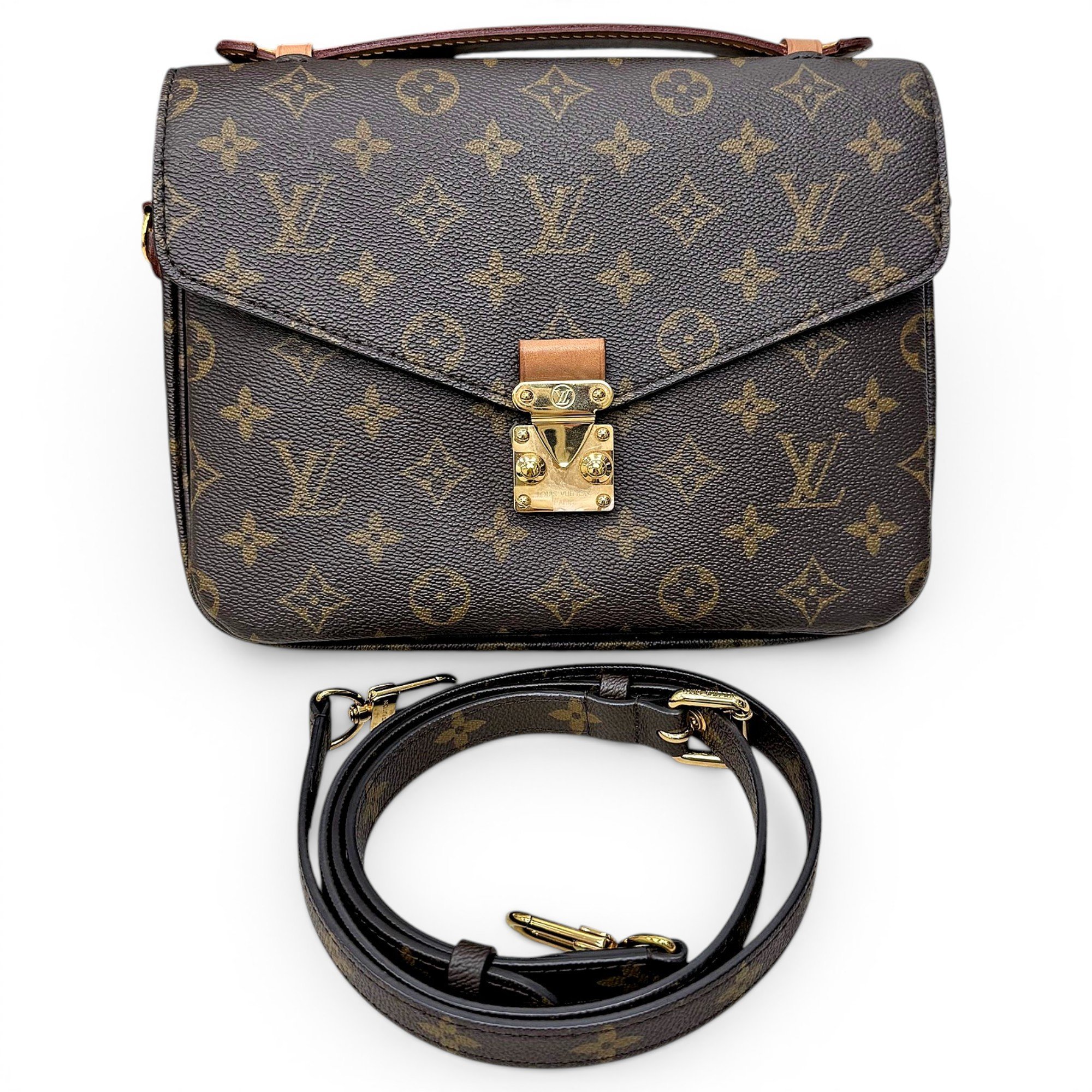 Metis leather handbag