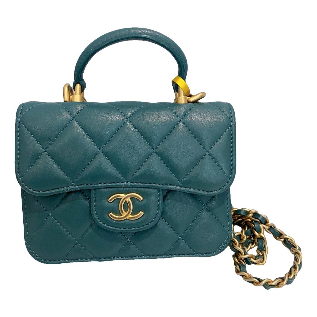 Timeless Classique Top Handle leather handbag