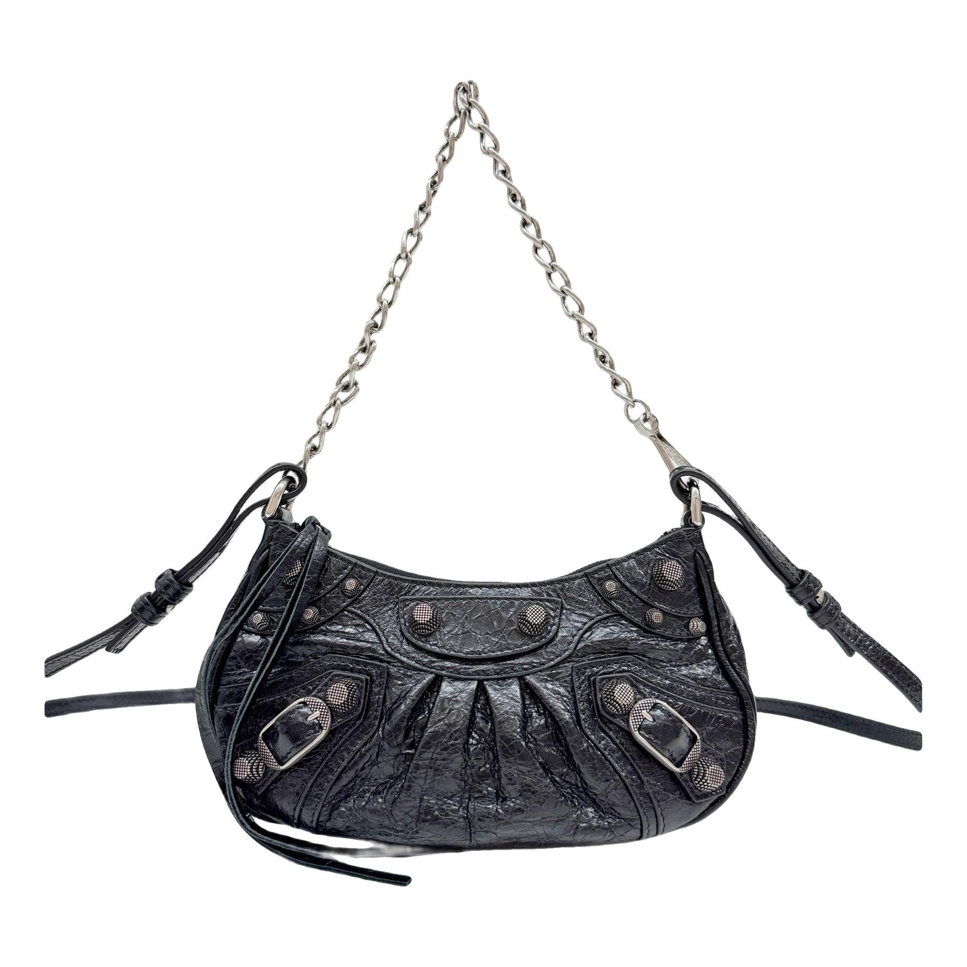 Le Cagole leather handbag