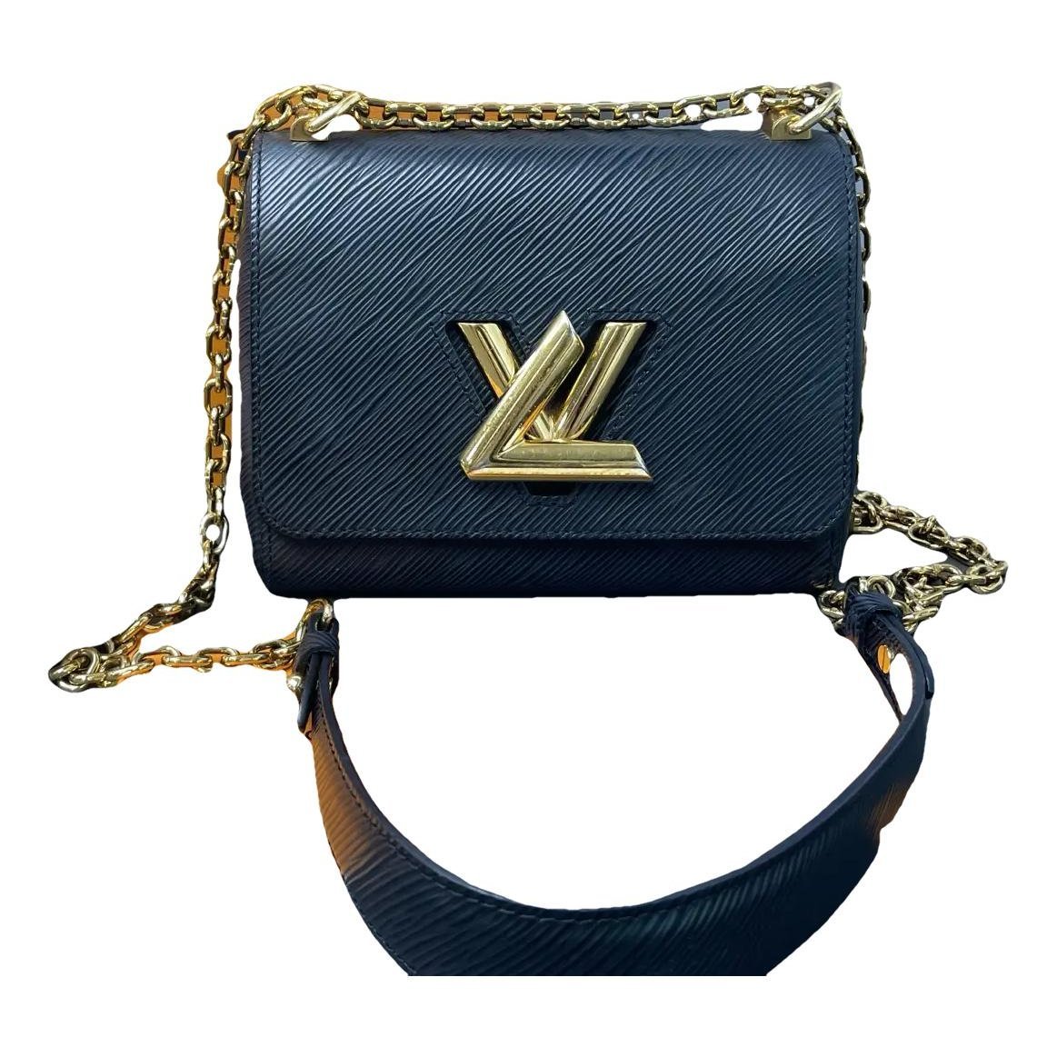 Twist leather crossbody bag