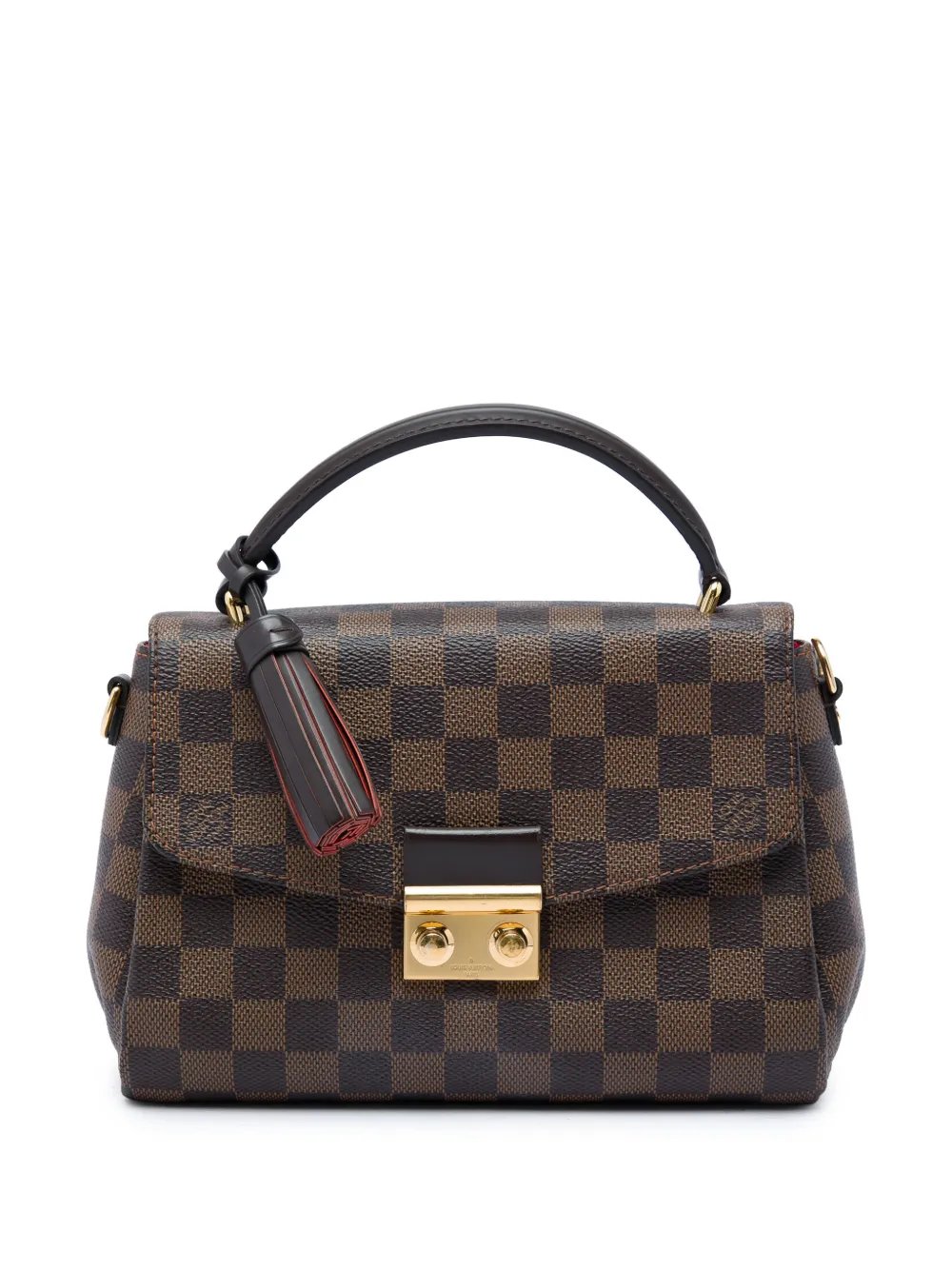 2018 Damier Ebene Croisette satchel