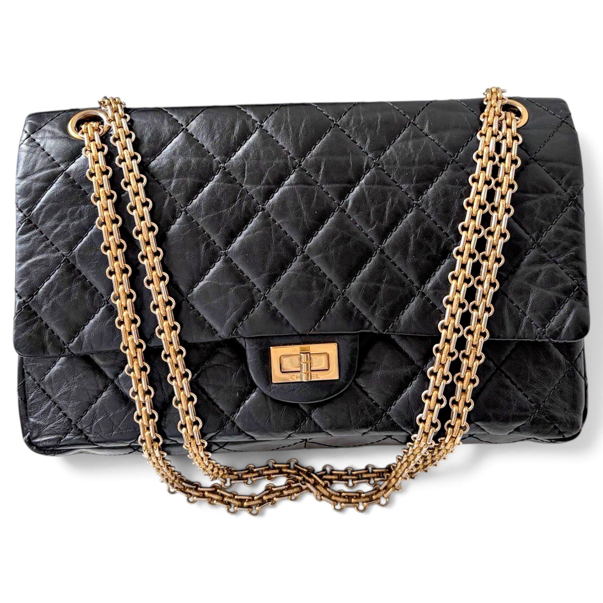 2.55 leather handbag
