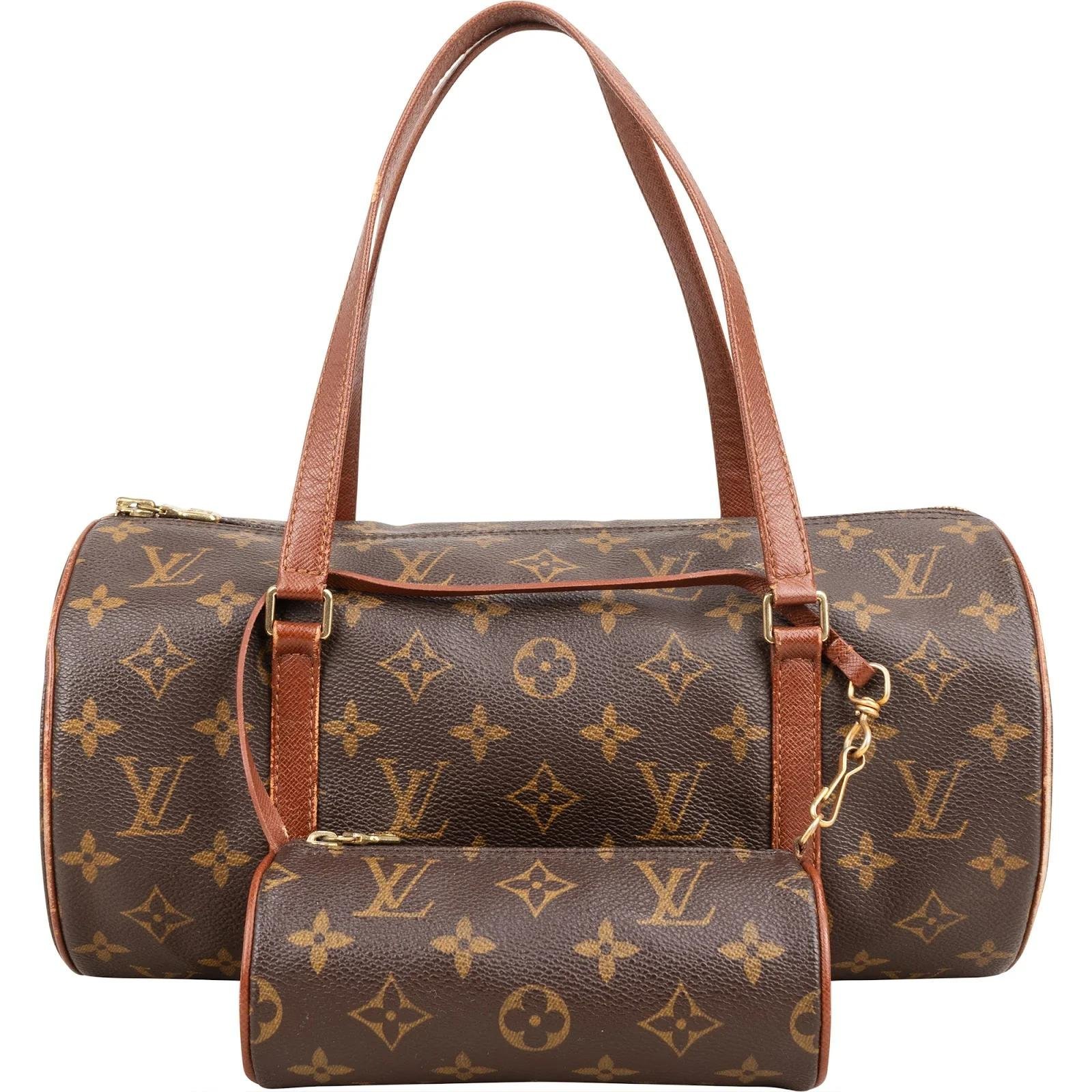 Papillon leather handbag