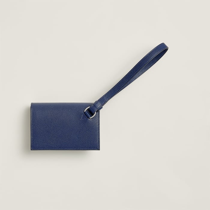 Bleu Saphir Kelly Pocket Slim Electrum Wallet