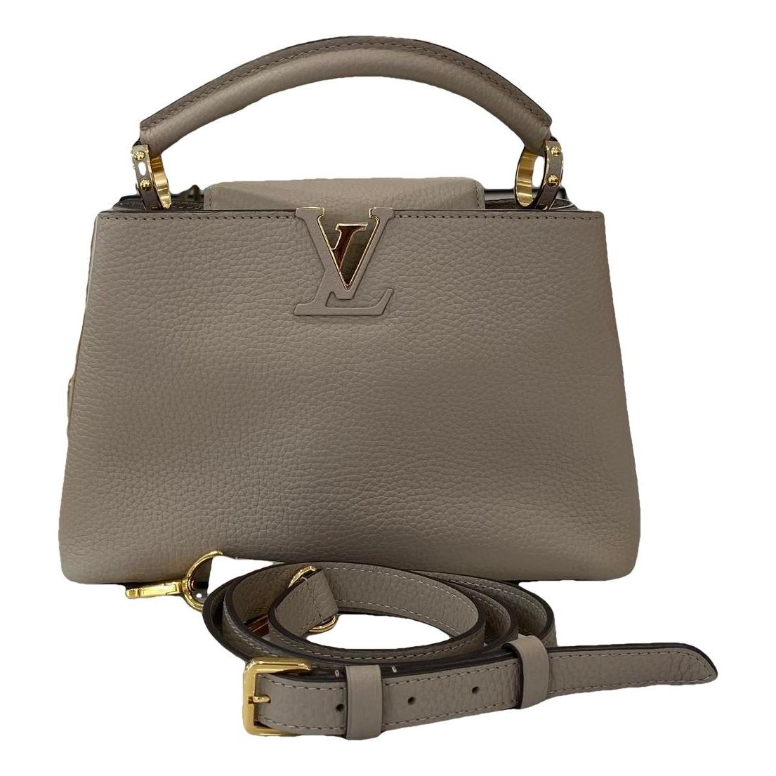 Capucines leather handbag