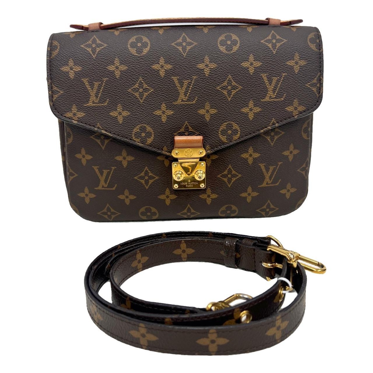Metis leather handbag