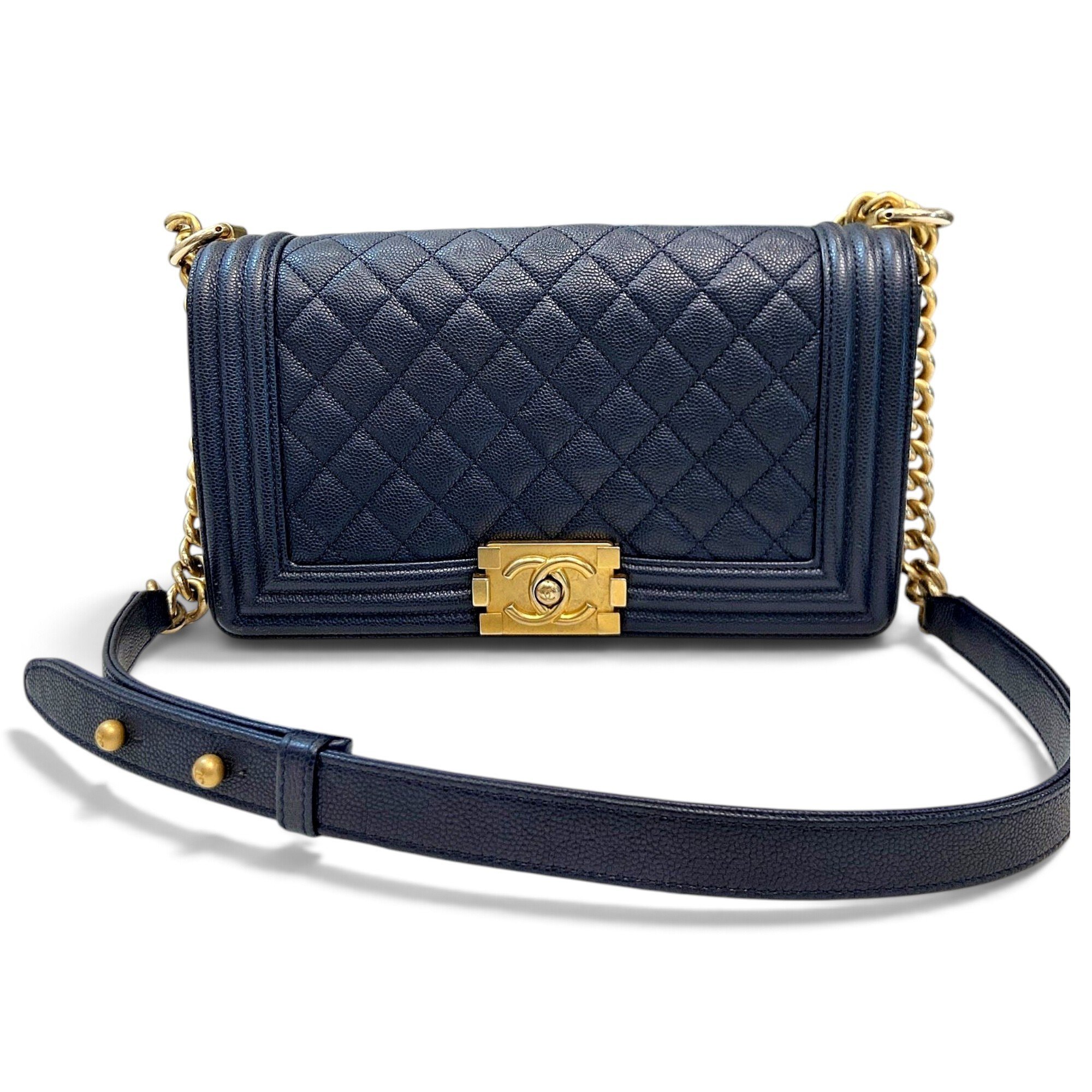 Boy leather handbag