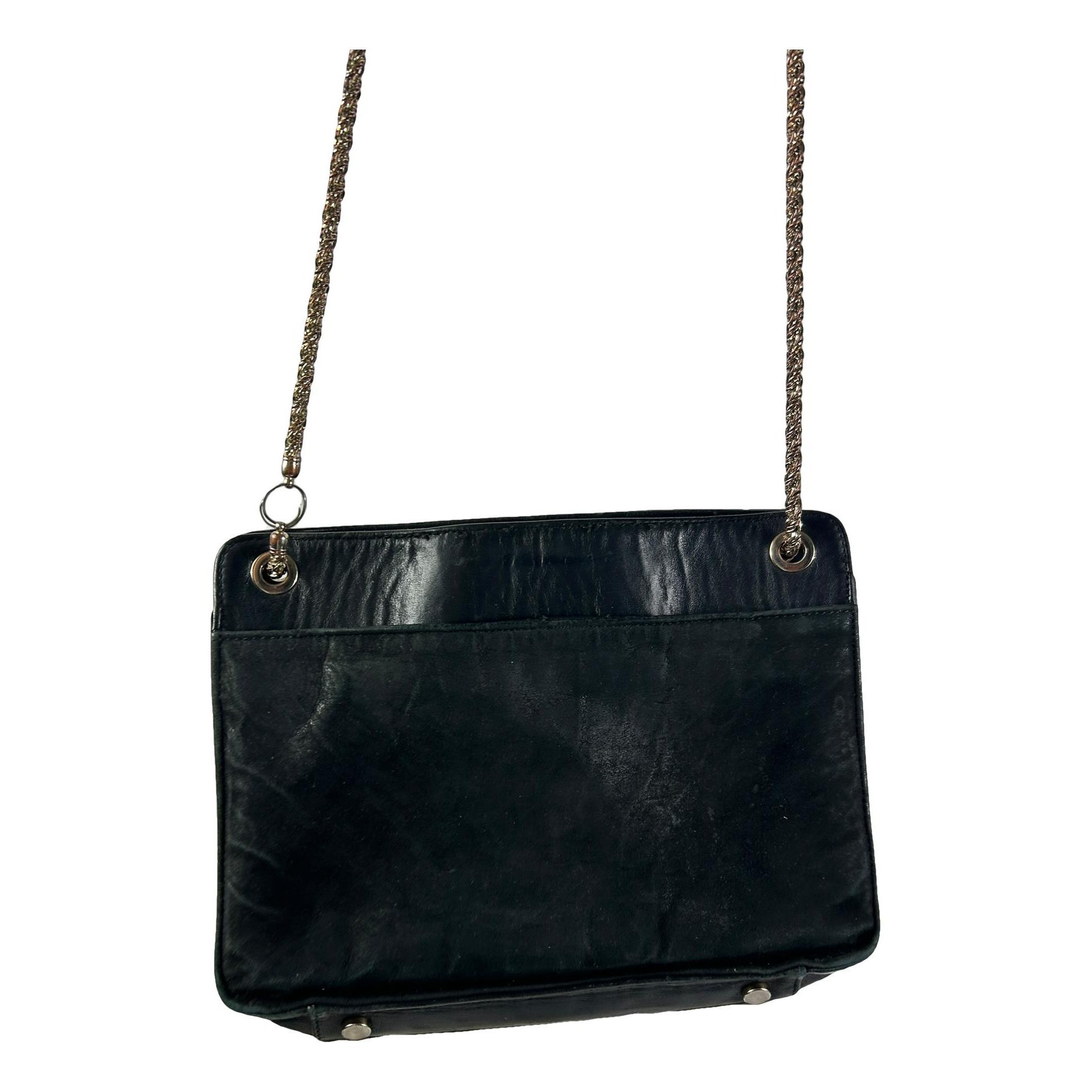 Leather crossbody bag