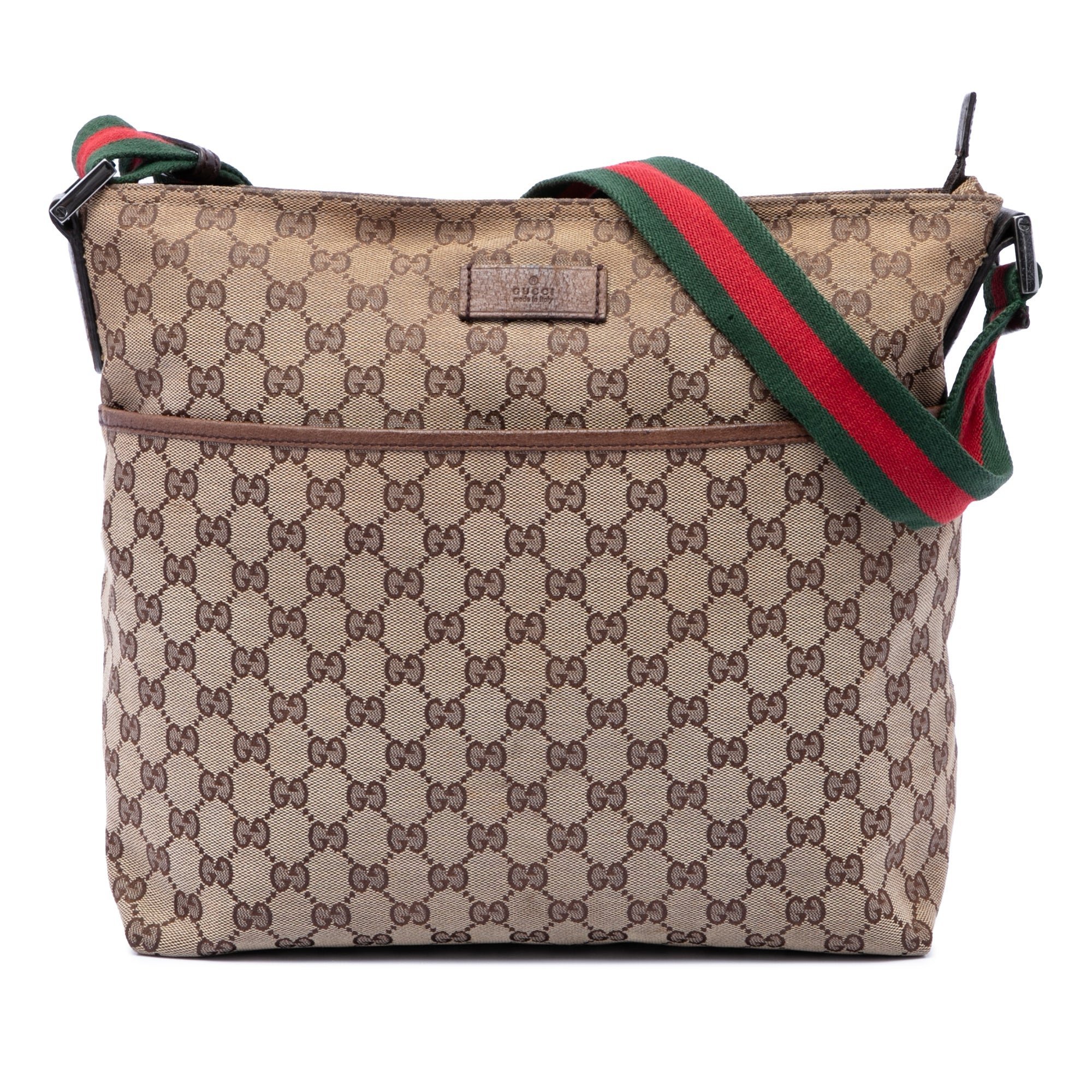 Pony-style calfskin crossbody bag