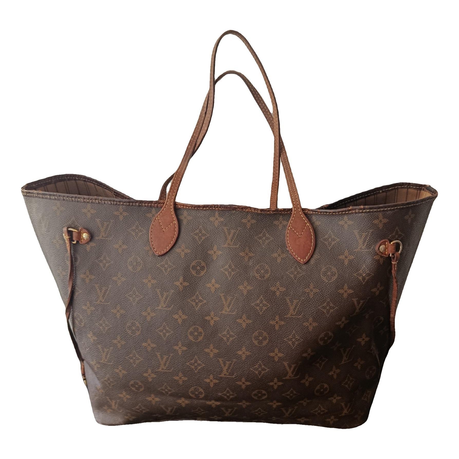 Neverfull leather tote