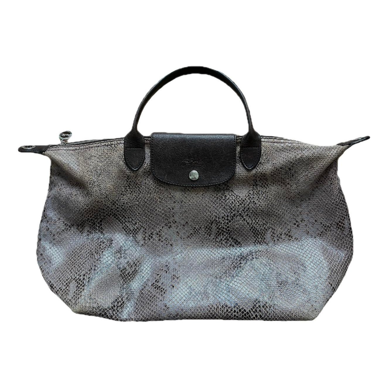 Pliage leather tote