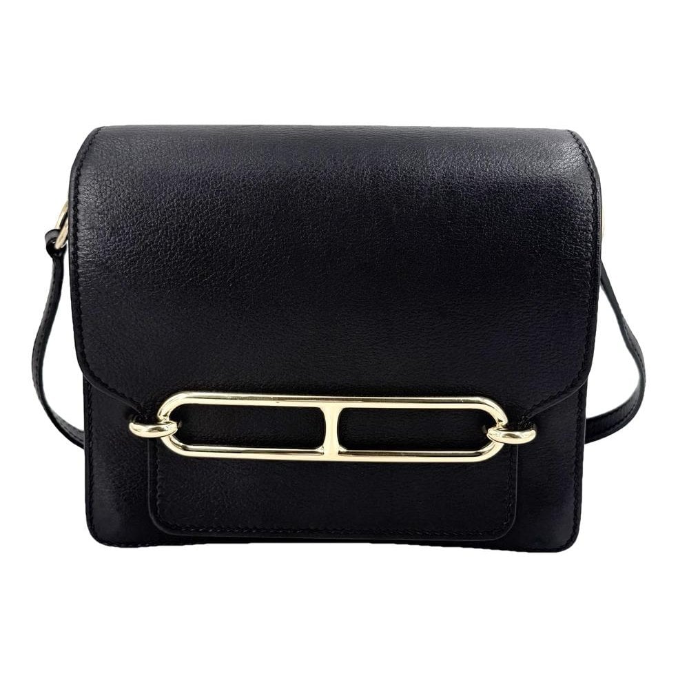 Hermes Roulis leather crossbody bag