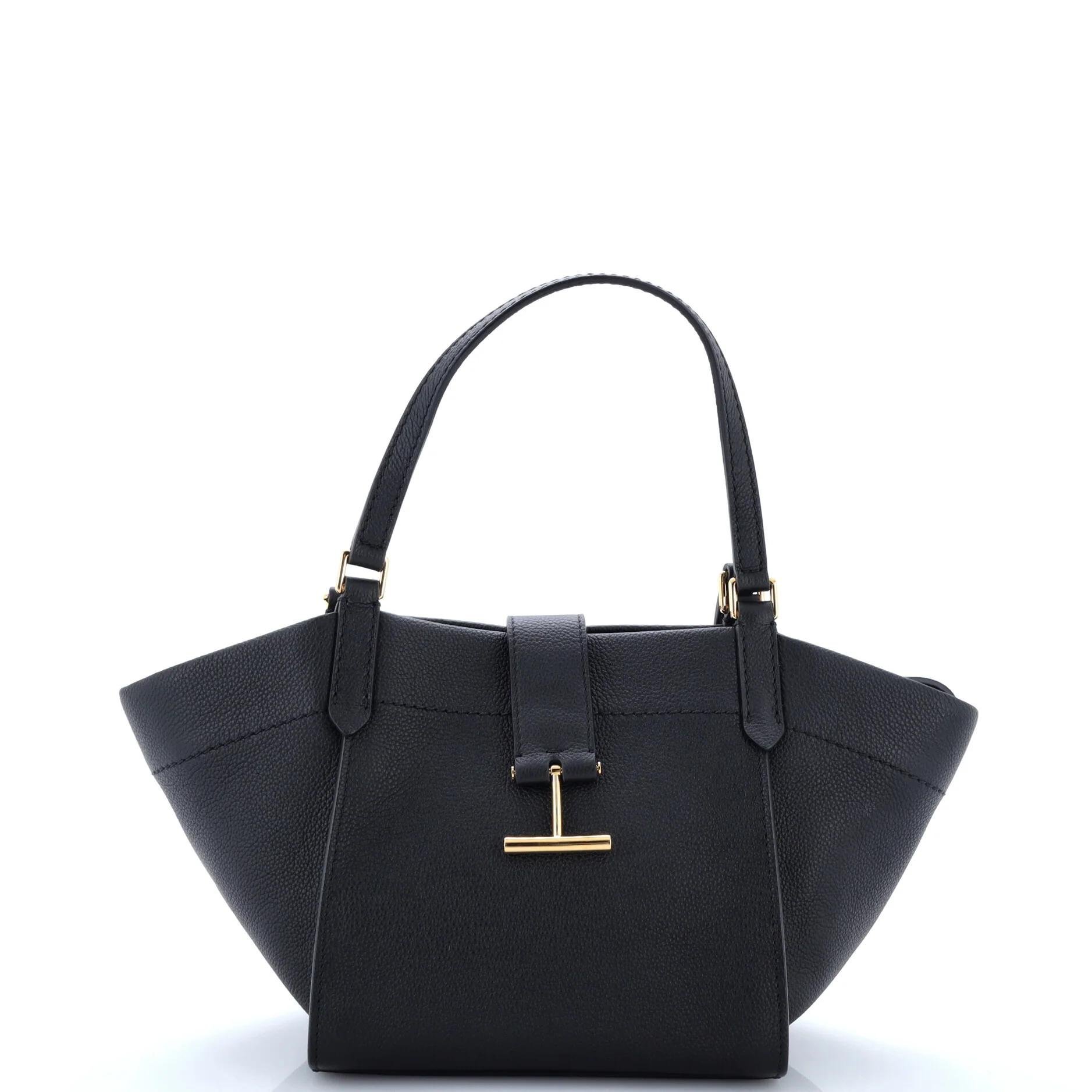 Leather tote