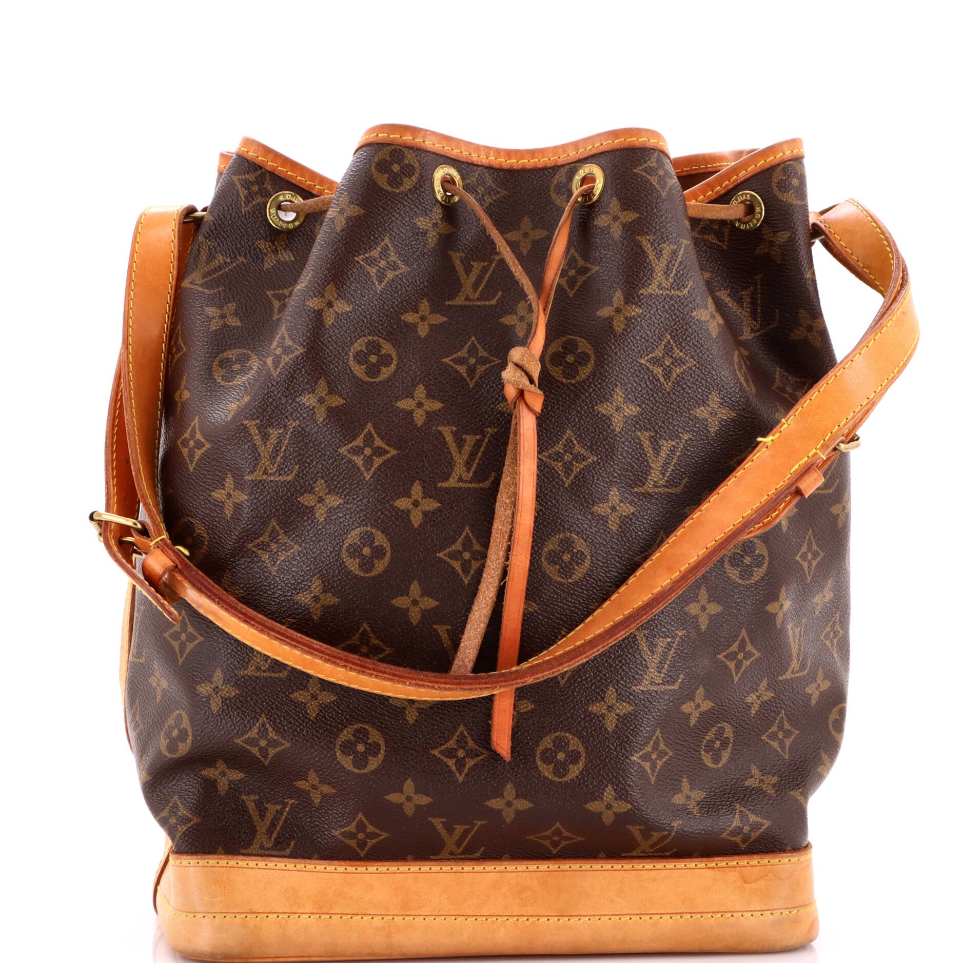 Noe Handbag Monogram Canvas Large