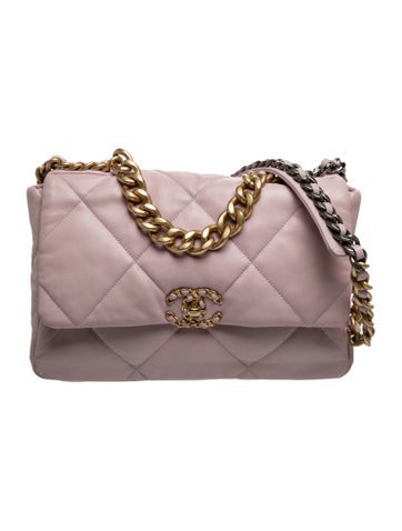 Quilted Large 19 Flap Bag