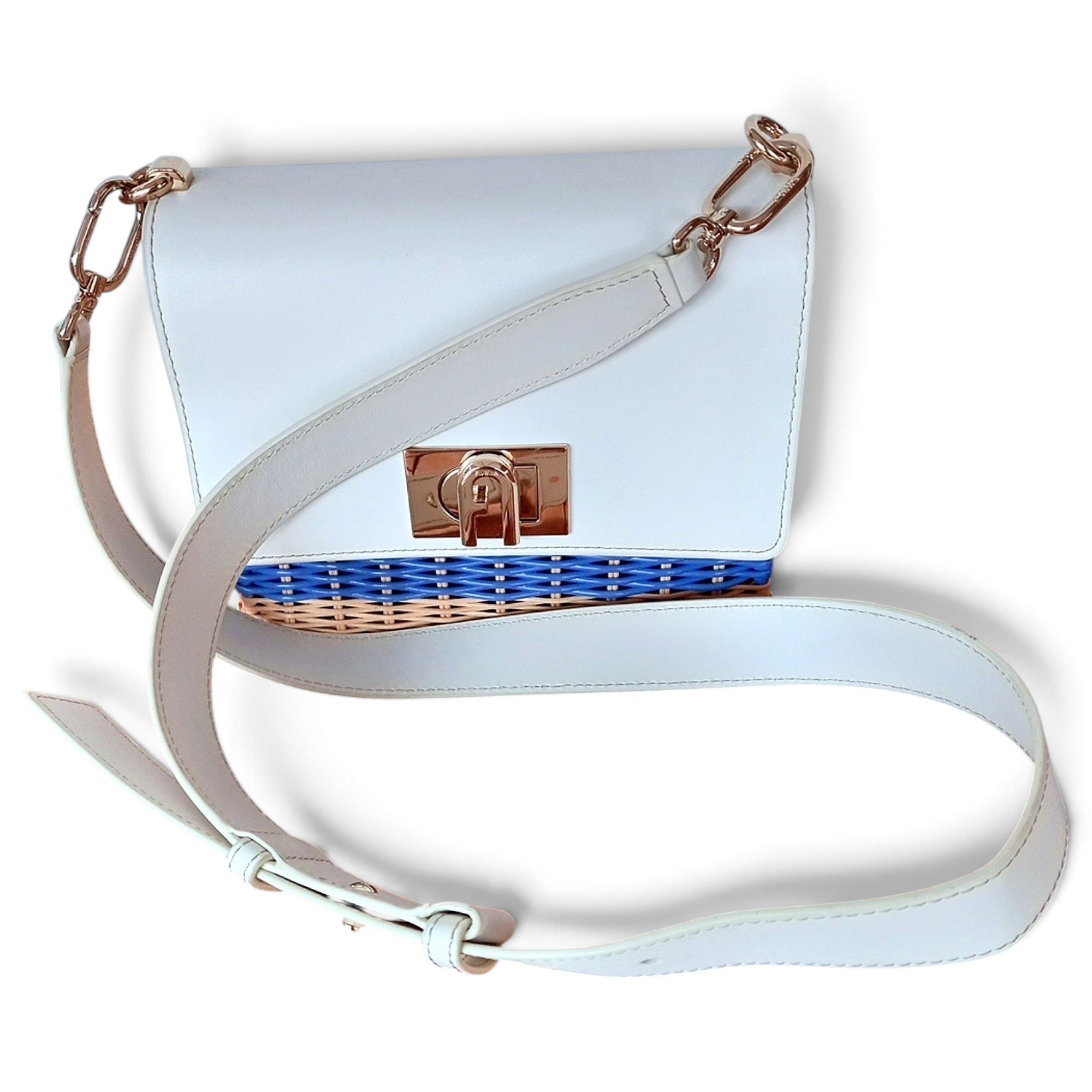 Leather crossbody bag