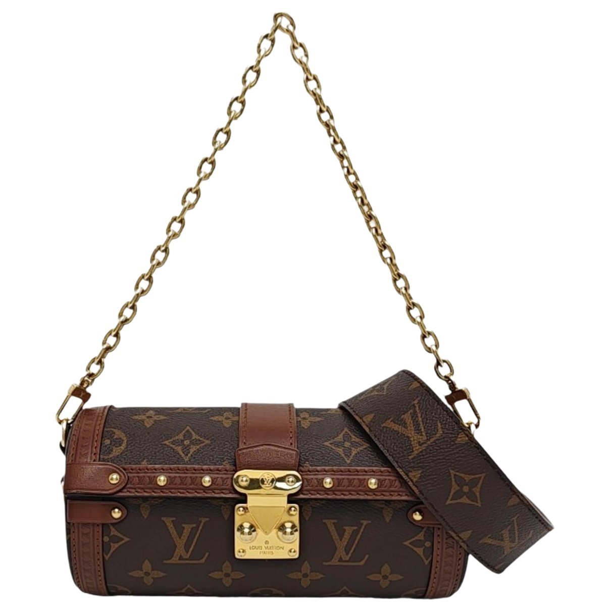 Papillon leather handbag