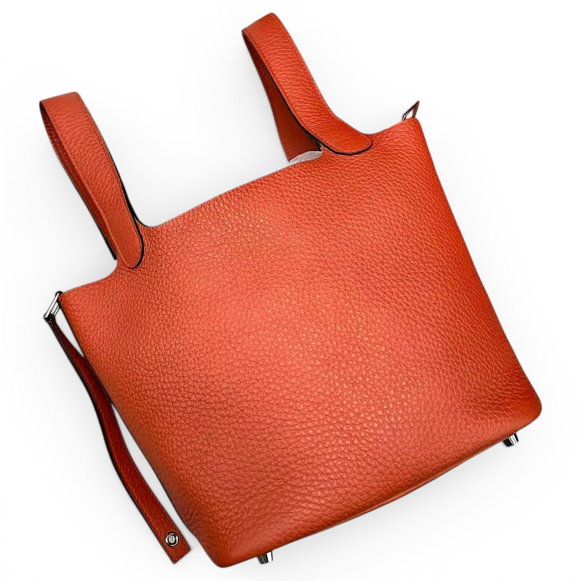 Picotin leather handbag