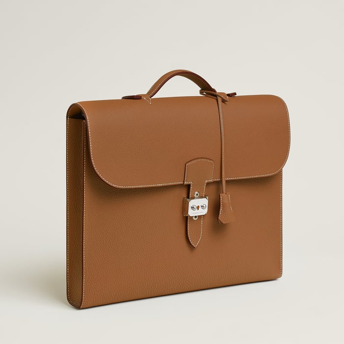 Gold Sac a Depeches Light 1-37 Briefcase