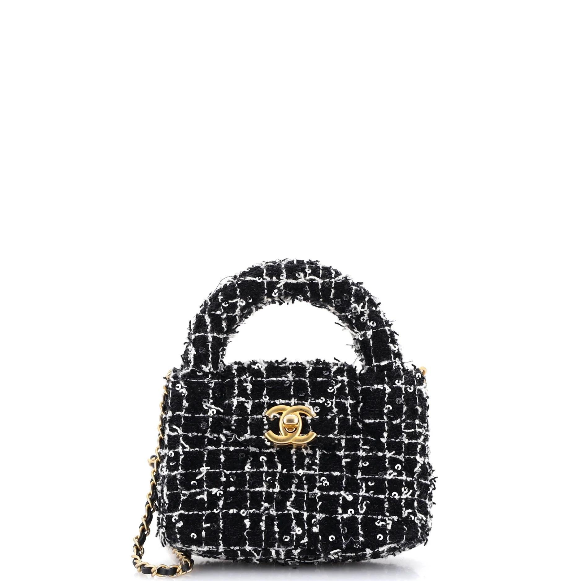 Tweed handbag