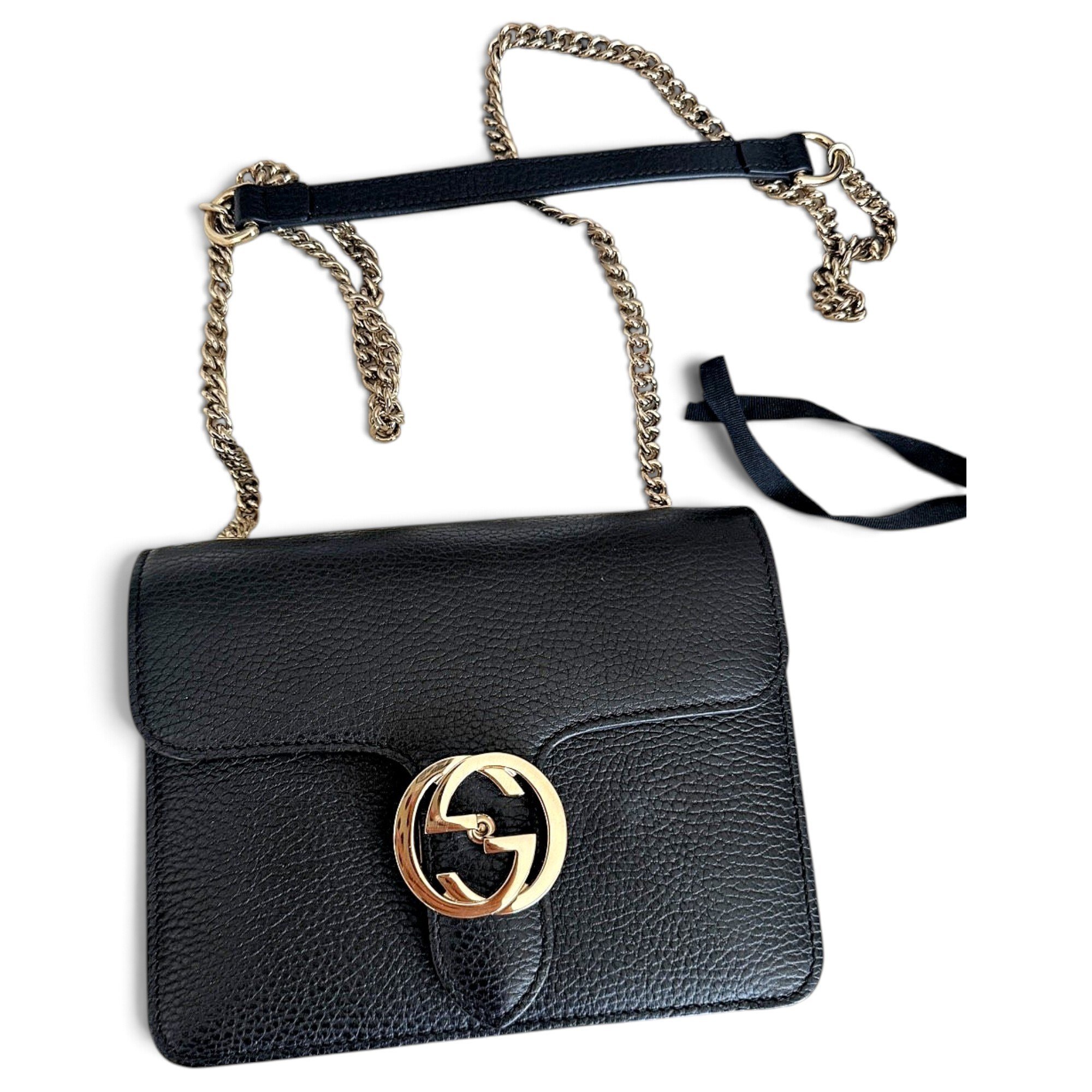 Marmont leather clutch bag