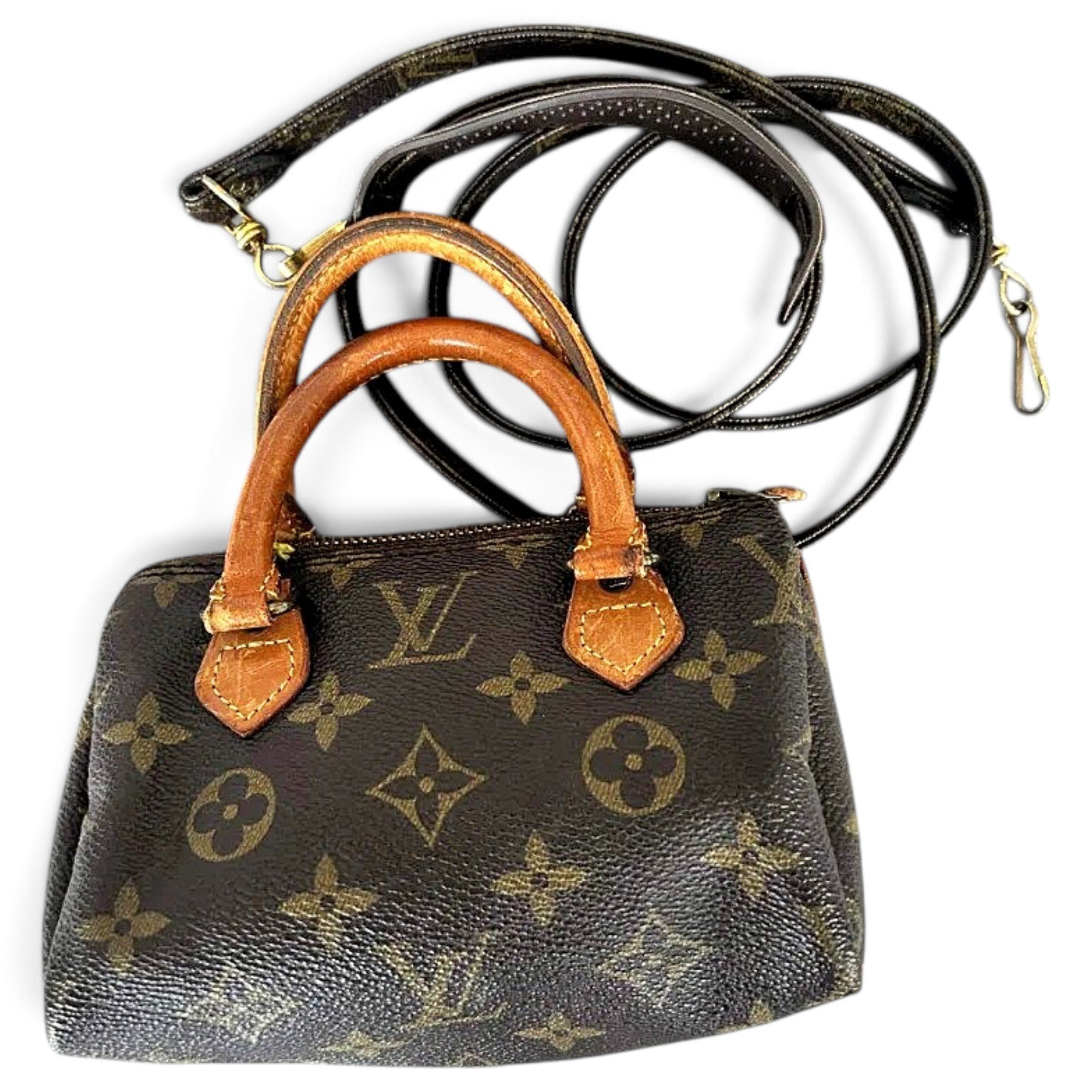 Nano Speedy / Mini HL leather mini bag