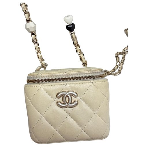 Vanity leather mini bag