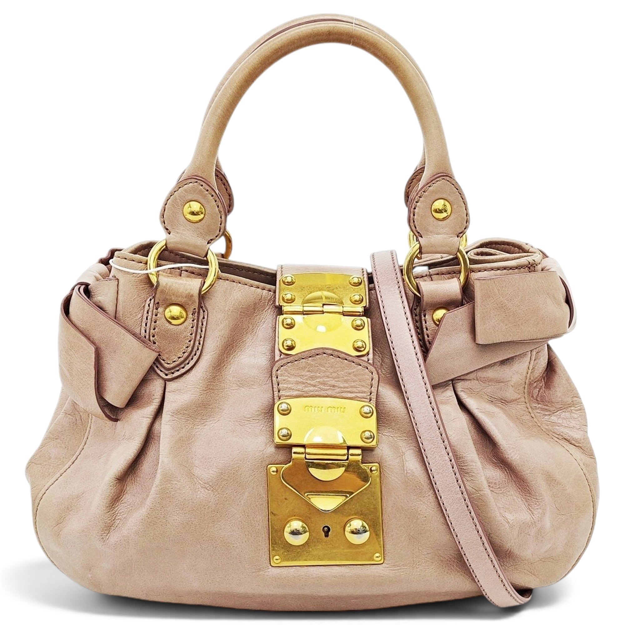 Leather handbag
