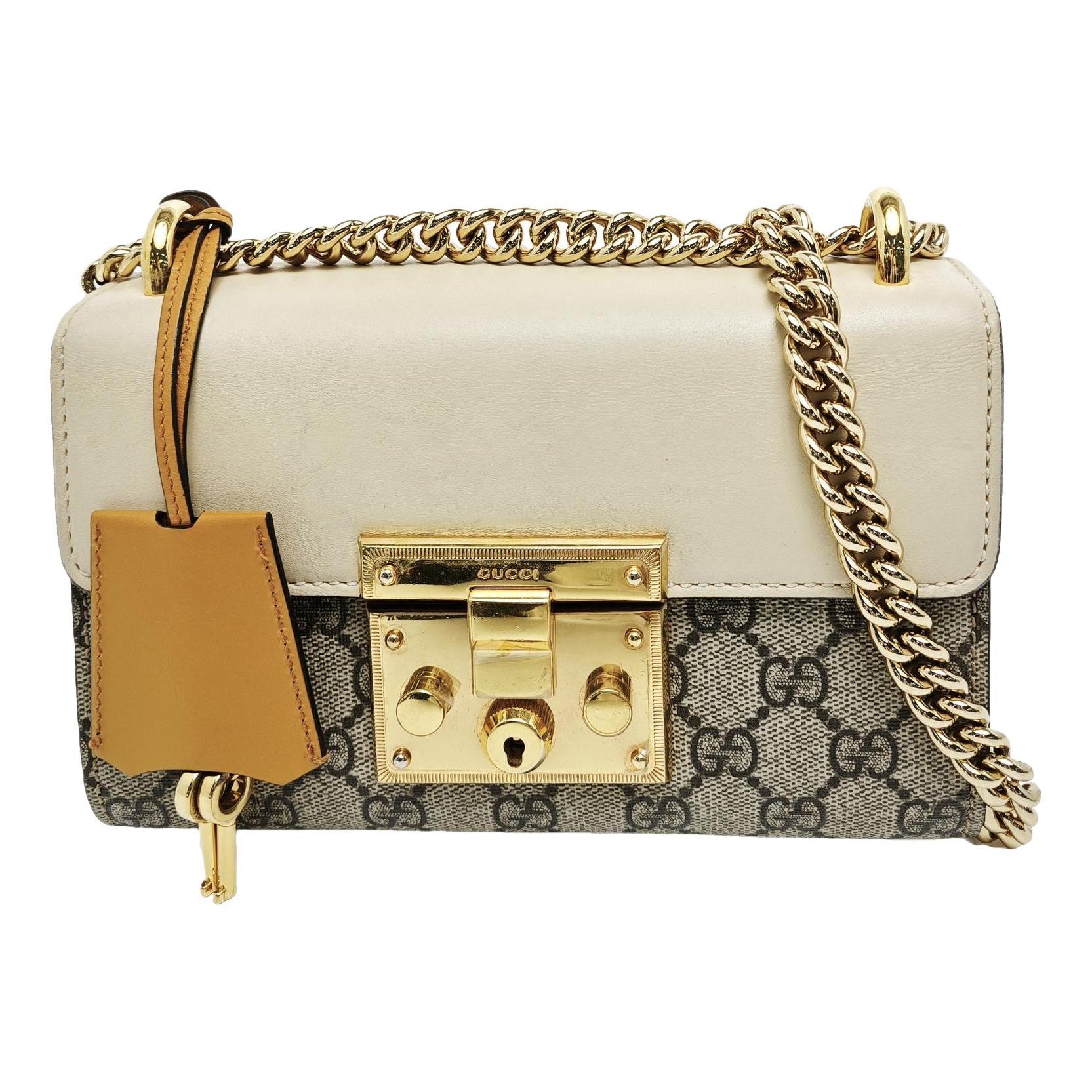 Padlock cloth handbag
