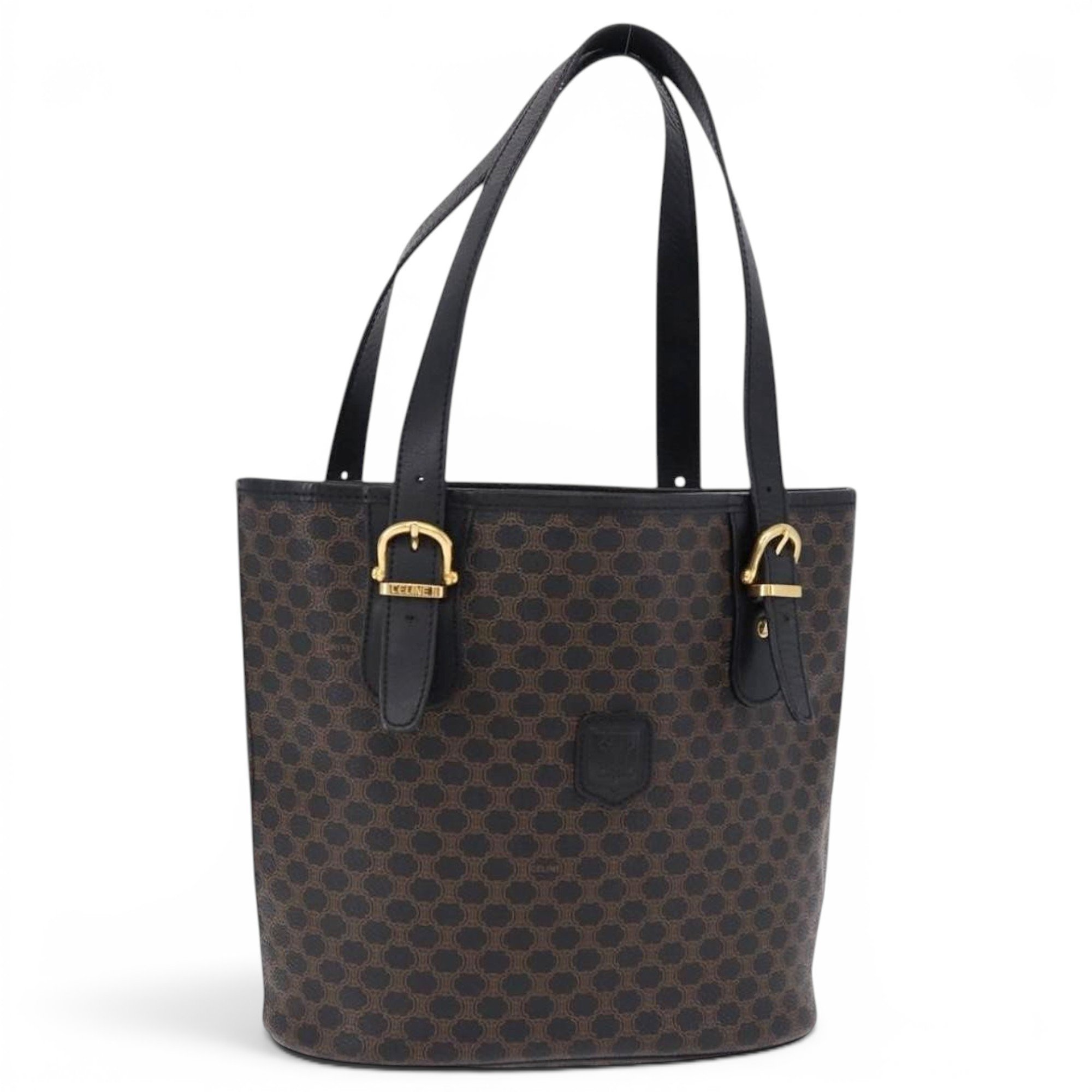 Leather tote