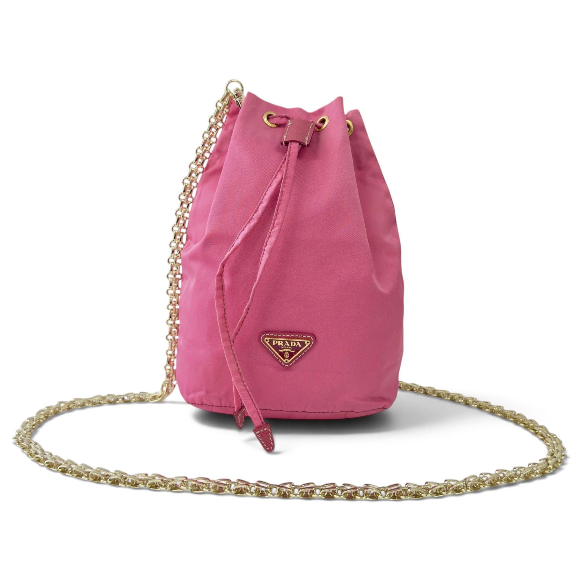 Re-Nylon cloth crossbody bag