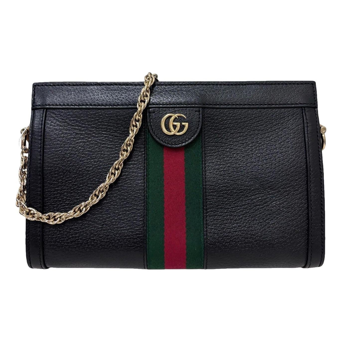 Ophidia Chain Wallet leather handbag
