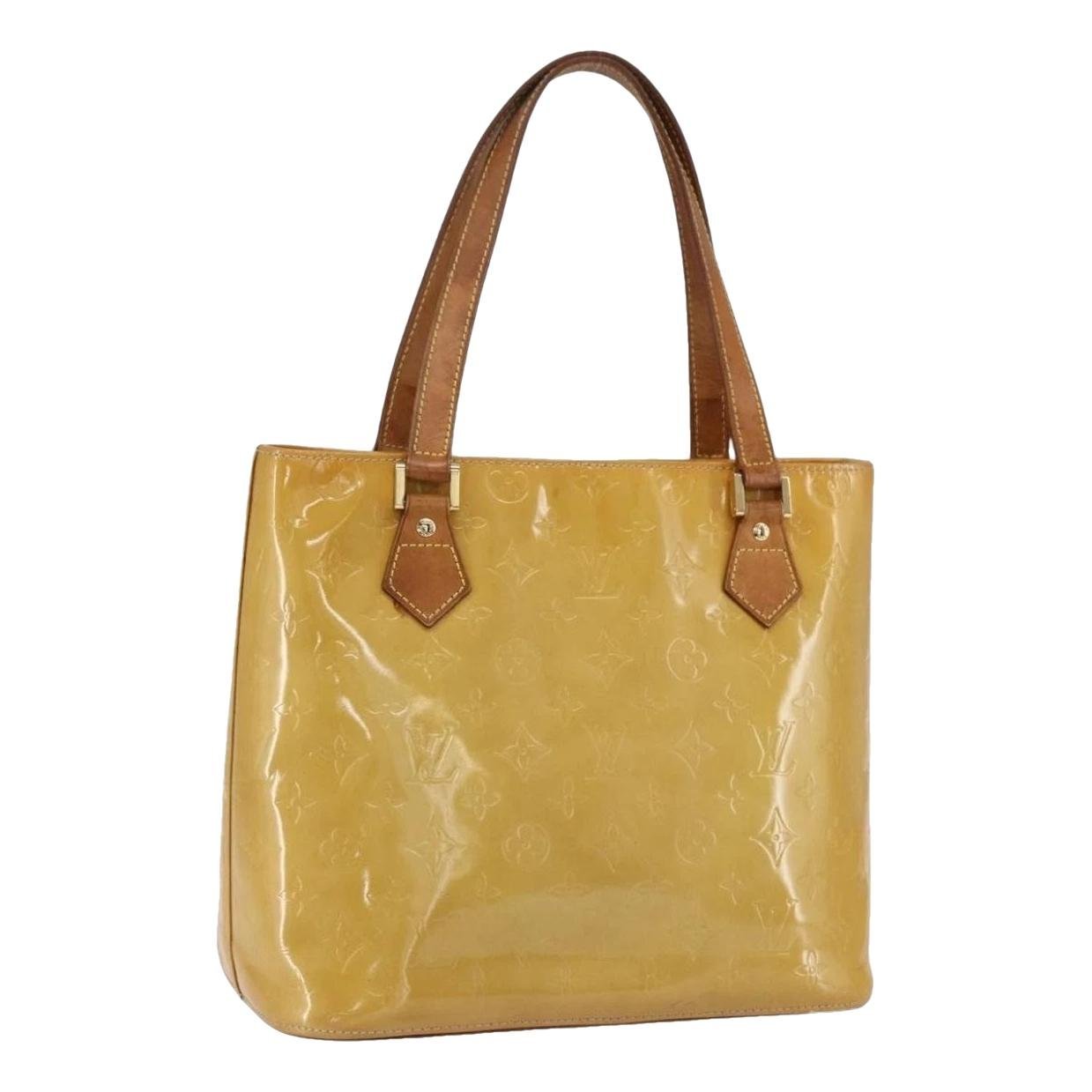 Houston patent leather handbag