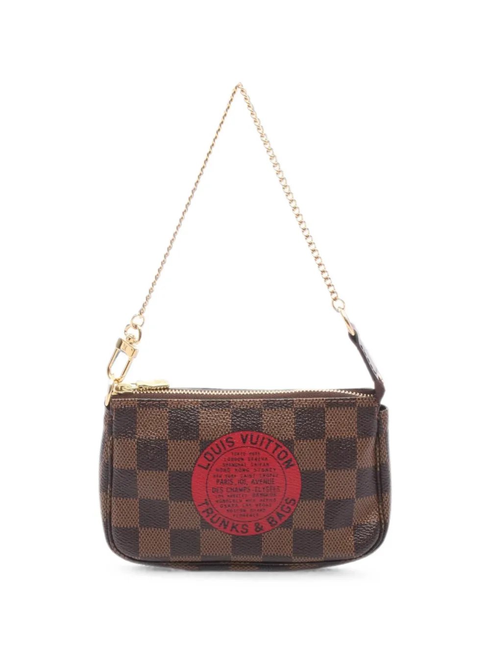 2008 Damier Ebene mini Pochette Accessoires handbag