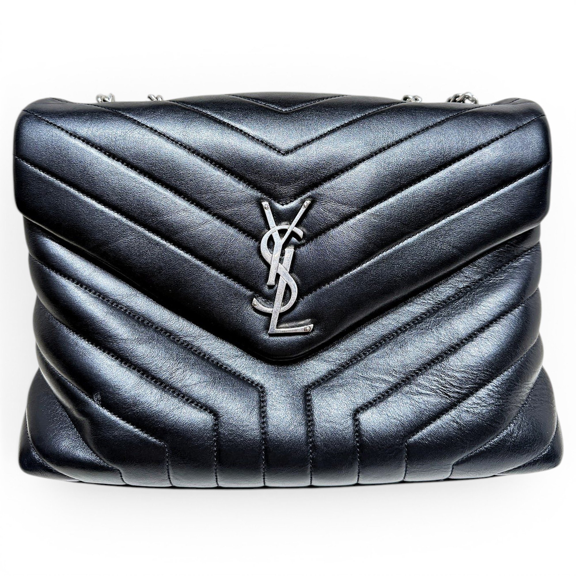 Loulou leather handbag