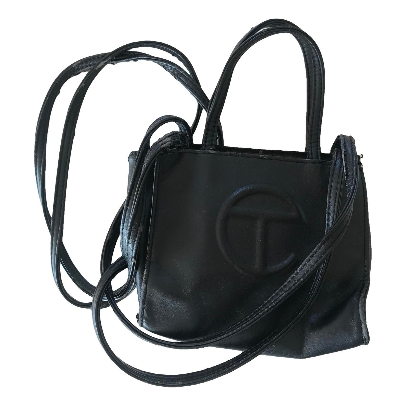 Small Shopping Bag vegan leather tote