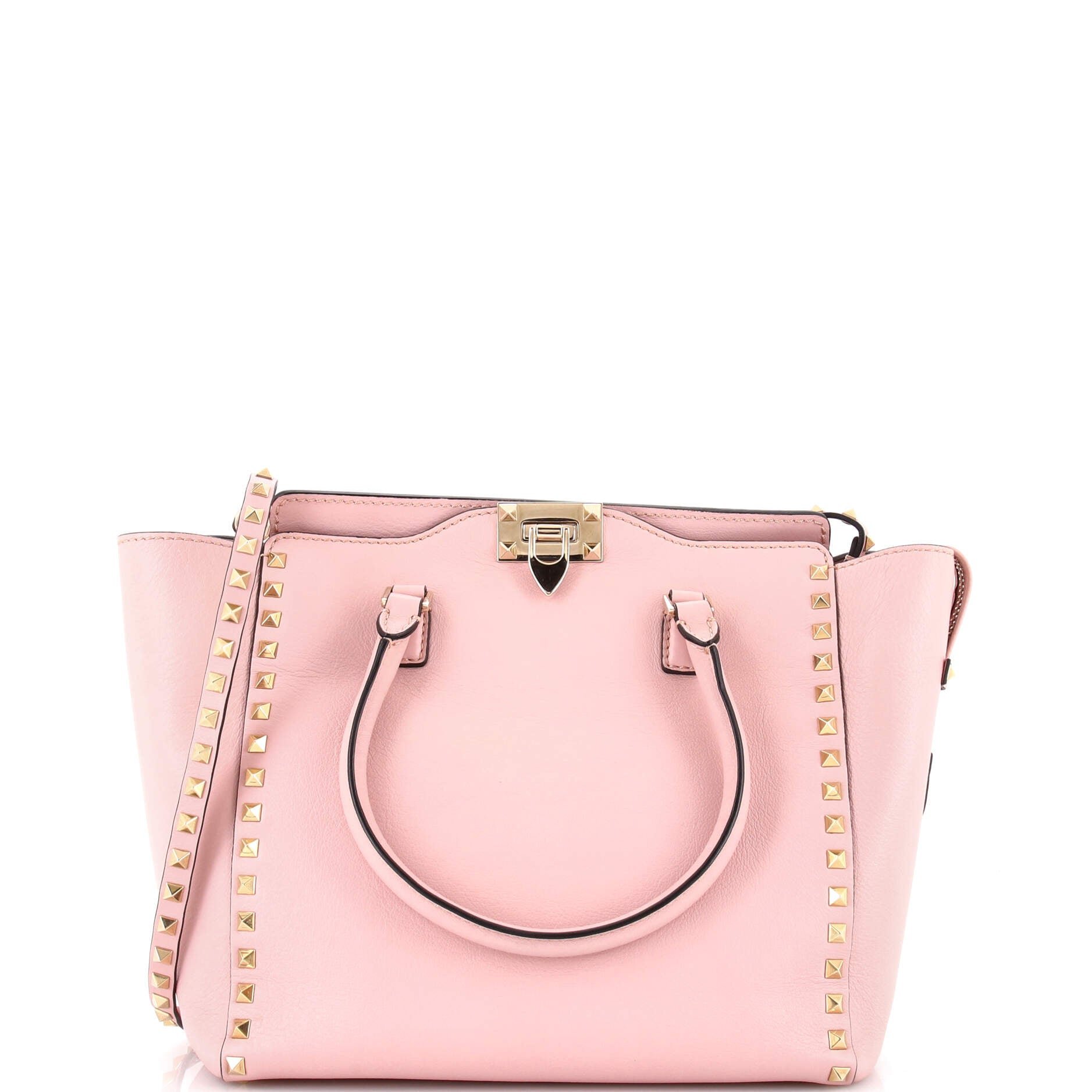 Rockstud Tote Rigid Leather Medium