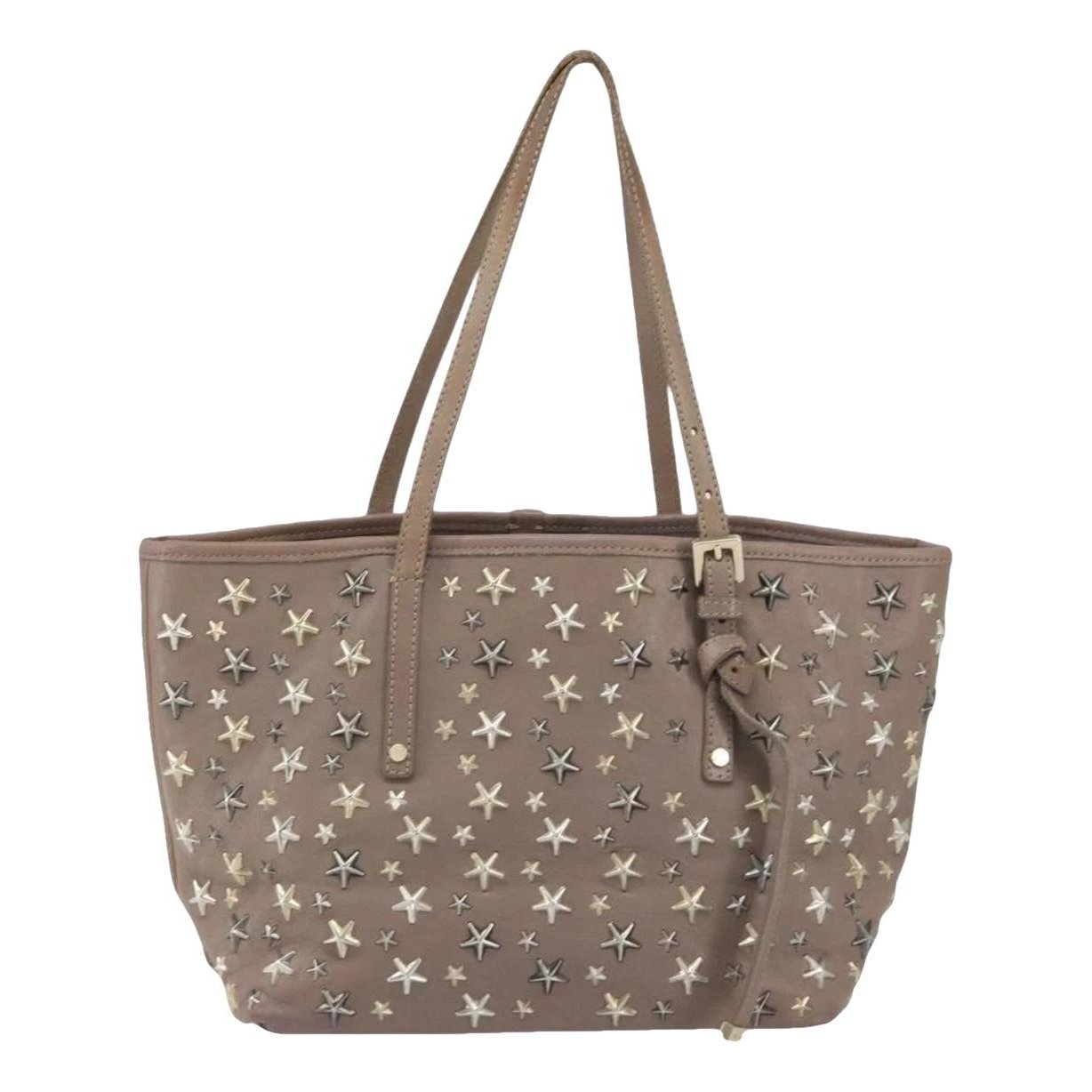 Leather tote