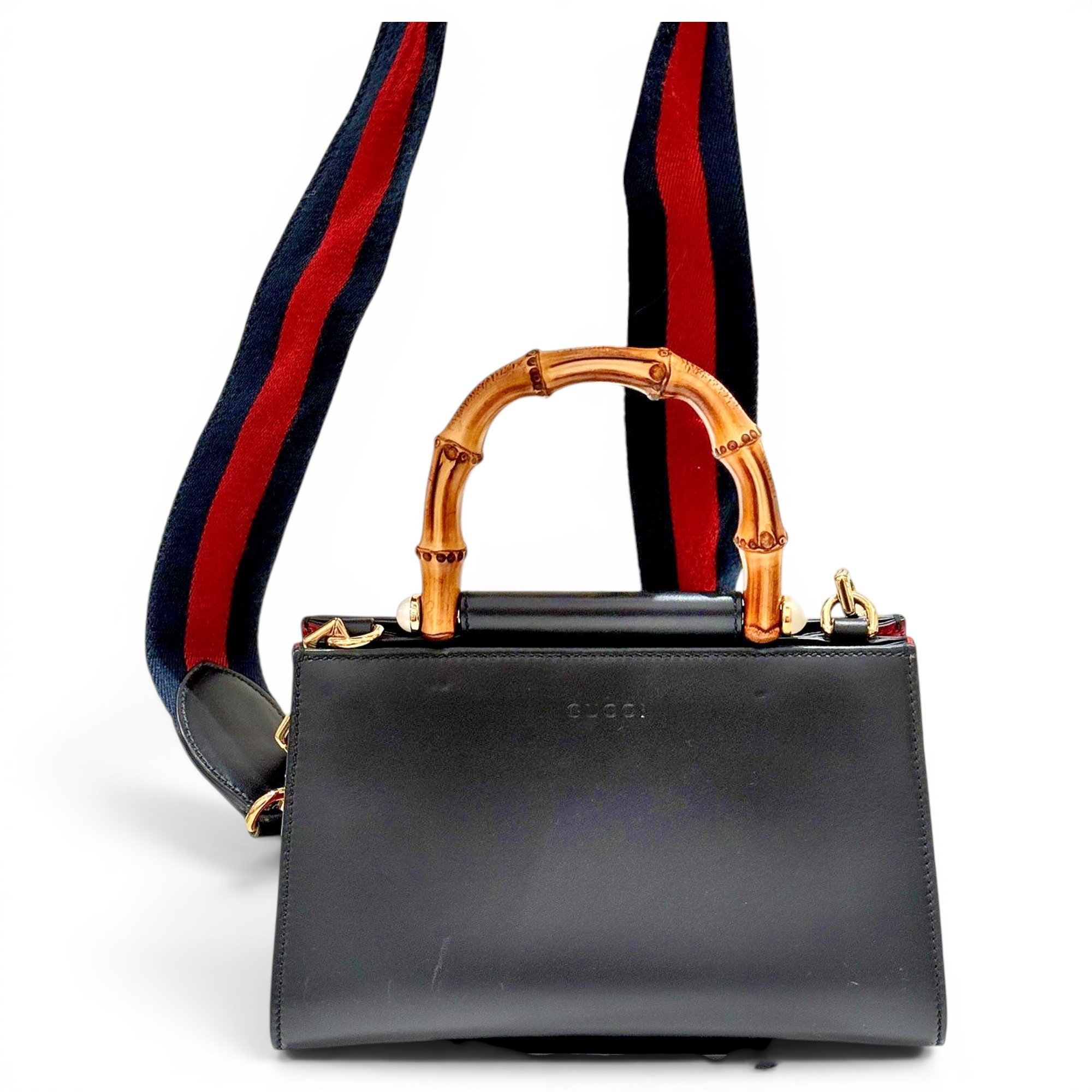 Nymphaea leather tote
