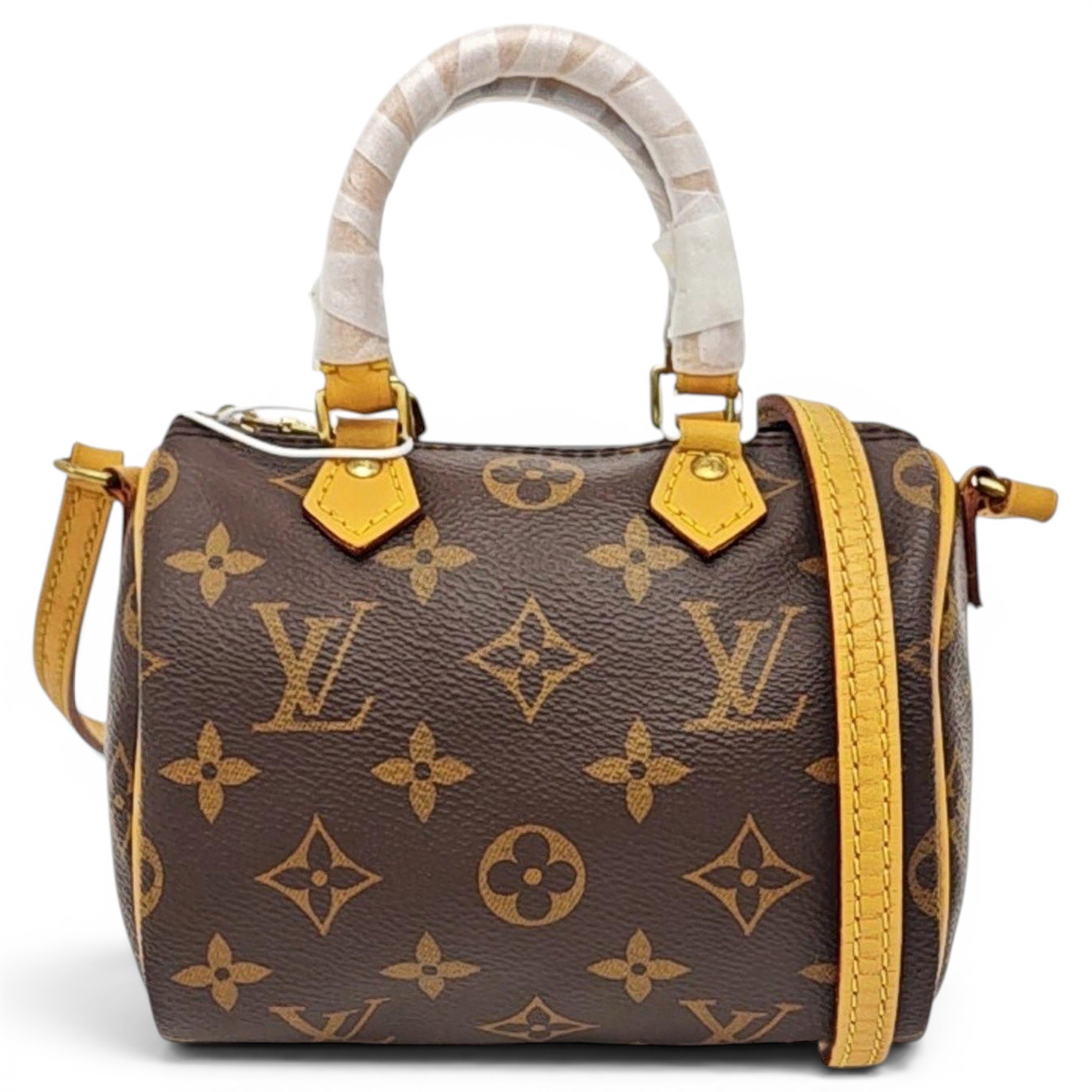 Nano Speedy / Mini HL leather handbag