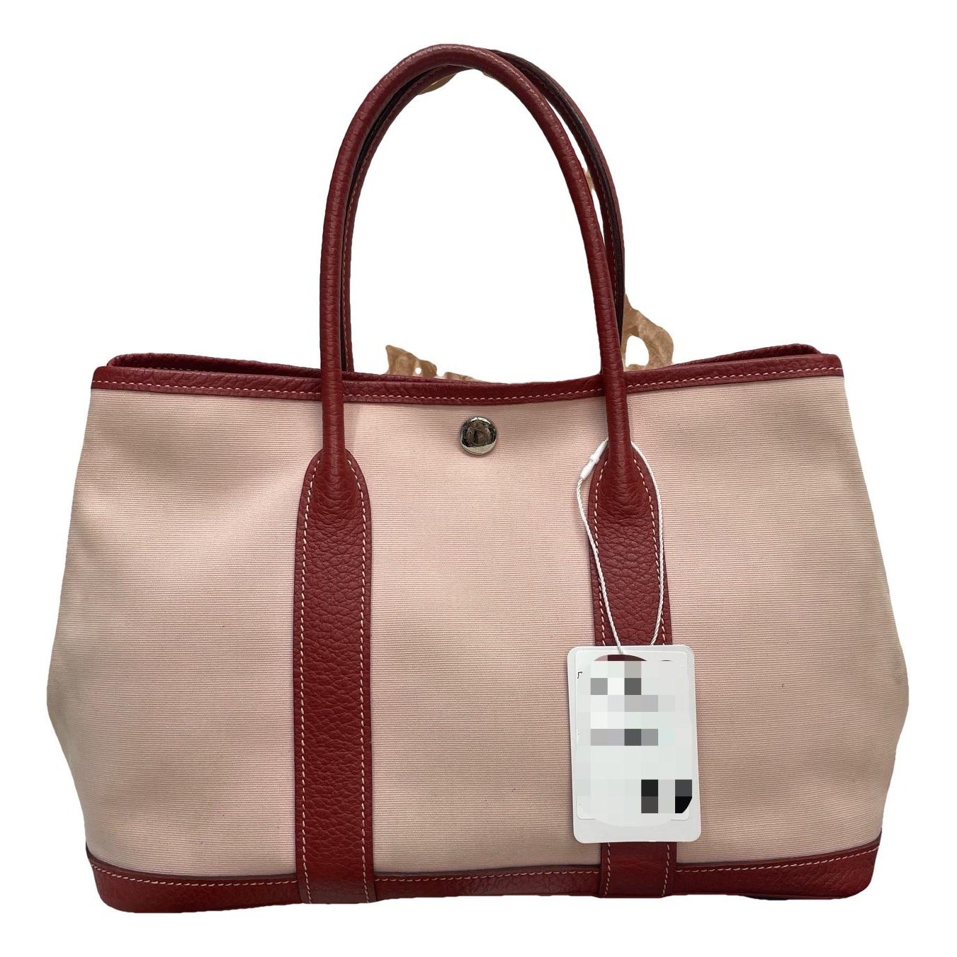 Garden Party leather handbag