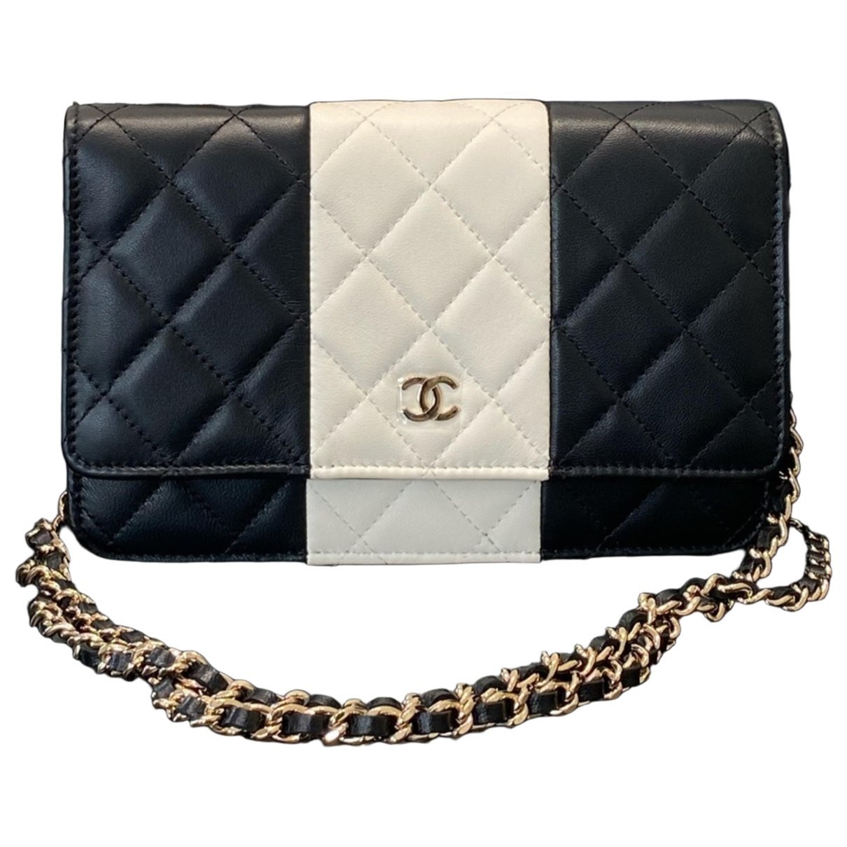 Wallet On Chain Timeless/Classique leather crossbody bag